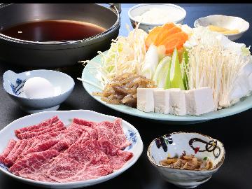 【国産牛すき焼き】お得に味わうすき焼き鍋！大人気プラン★